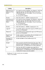 Preview for 108 page of Panasonic BB-HCM381A - Network Camera Operating Instructions Manual