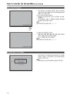 Preview for 4 page of Panasonic BTLH1760P - LCD VIDEO MONITOR Menu Information