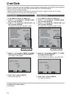 Preview for 6 page of Panasonic BTLH1760P - LCD VIDEO MONITOR Menu Information