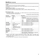 Preview for 11 page of Panasonic BTLH1760P - LCD VIDEO MONITOR Menu Information