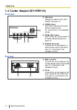 Preview for 12 page of Panasonic BY-HPE11H Operating Instructions Manual