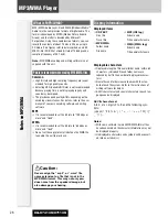 Preview for 26 page of Panasonic C7113U Operating Instructions Manual