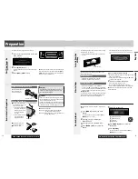 Preview for 7 page of Panasonic C7301U - Cd Rcvr W/ Custm Dsply Operating Instructions Manual