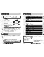 Preview for 23 page of Panasonic C7301U - Cd Rcvr W/ Custm Dsply Operating Instructions Manual