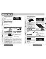 Preview for 30 page of Panasonic C7301U - Cd Rcvr W/ Custm Dsply Operating Instructions Manual