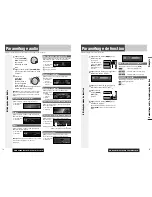 Preview for 40 page of Panasonic C7301U - Cd Rcvr W/ Custm Dsply Operating Instructions Manual