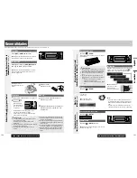 Preview for 51 page of Panasonic C7301U - Cd Rcvr W/ Custm Dsply Operating Instructions Manual