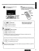 Preview for 37 page of Panasonic CATU7000U - AV CTRL AMP Operating Instructions Manual