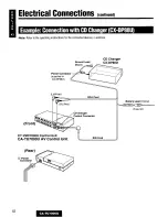 Preview for 52 page of Panasonic CATU7000U - AV CTRL AMP Operating Instructions Manual