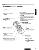 Preview for 63 page of Panasonic CATU7000U - AV CTRL AMP Operating Instructions Manual