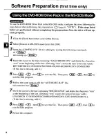 Preview for 8 page of Panasonic CF-VDD283 Operating Instructions Manual