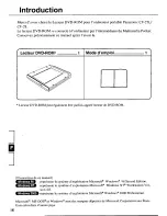 Preview for 18 page of Panasonic CF-VDD283 Operating Instructions Manual