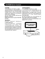 Preview for 4 page of Panasonic CF-VEB071W Operating Instructions Manual