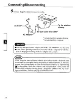 Preview for 8 page of Panasonic CF-VEB071W Operating Instructions Manual