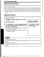 Preview for 20 page of Panasonic CFP1S3CZZ5M - HANDHELD COMPUTER User Manual