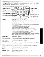 Preview for 25 page of Panasonic CFP1S3CZZ5M - HANDHELD COMPUTER User Manual