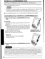 Preview for 28 page of Panasonic CFP1S3CZZ5M - HANDHELD COMPUTER User Manual