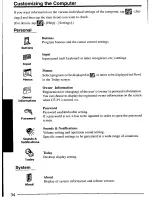 Preview for 34 page of Panasonic CFP1S3CZZ5M - HANDHELD COMPUTER User Manual