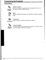 Preview for 36 page of Panasonic CFP1S3CZZ5M - HANDHELD COMPUTER User Manual