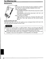 Preview for 40 page of Panasonic CFP1S3CZZ5M - HANDHELD COMPUTER User Manual