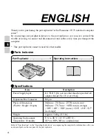 Preview for 4 page of Panasonic CFVEB731 Operating Instructions Manual