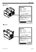 Preview for 55 page of Panasonic CM201-D Maintenance Manual