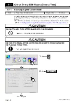 Preview for 138 page of Panasonic CM201-D Maintenance Manual