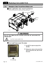 Preview for 156 page of Panasonic CM201-D Maintenance Manual