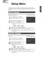 Preview for 69 page of Panasonic CN-DV2000EN Operating Instructions Manual