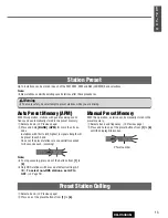 Preview for 13 page of Panasonic CQ-C5303N Operating Instructions Manual