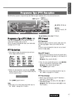 Preview for 17 page of Panasonic CQ-C5303N Operating Instructions Manual