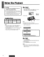 Preview for 20 page of Panasonic CQ-C5303N Operating Instructions Manual