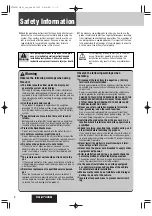 Preview for 2 page of Panasonic CQ-C7305N Operating Instructions Manual