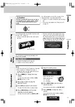 Preview for 11 page of Panasonic CQ-C7305N Operating Instructions Manual