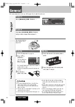 Preview for 12 page of Panasonic CQ-C7305N Operating Instructions Manual