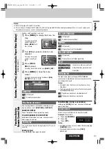 Preview for 27 page of Panasonic CQ-C7305N Operating Instructions Manual