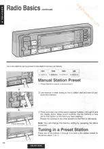 Preview for 10 page of Panasonic CQ-DC1 EUC Operating Instructions Manual