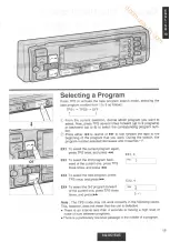 Preview for 15 page of Panasonic CQ-DC1 EUC Operating Instructions Manual