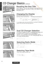 Preview for 20 page of Panasonic CQ-DC1 EUC Operating Instructions Manual