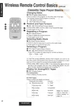 Preview for 28 page of Panasonic CQ-DC1 EUC Operating Instructions Manual