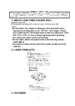 Preview for 3 page of Panasonic CQ-DFX683N Service Manual