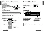 Preview for 3 page of Panasonic CQ-DP101W Operating Instructions Manual