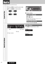 Preview for 18 page of Panasonic CQ-DX200W5 Operating Instructions Manual