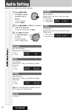 Preview for 34 page of Panasonic CQ-DX200W5 Operating Instructions Manual