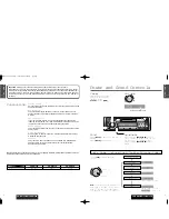 Preview for 3 page of Panasonic CQ-RD133N Operating Instructions Manual