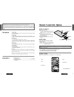 Preview for 3 page of Panasonic CQ-RD243N Operating Instructions Manual