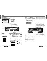 Preview for 5 page of Panasonic CQ-RD243N Operating Instructions Manual