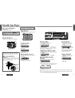 Preview for 8 page of Panasonic CQ-RD243N Operating Instructions Manual