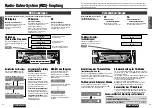 Preview for 15 page of Panasonic CQ-RDP101N Operating Instructions Manual