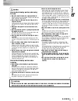 Preview for 3 page of Panasonic CQ-VD5005W Operating Instructions Manual